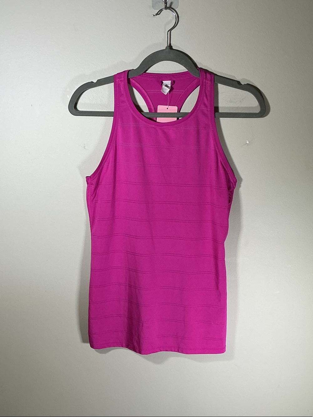 Athleta Pink Racerback Athletic Tank Top XS
